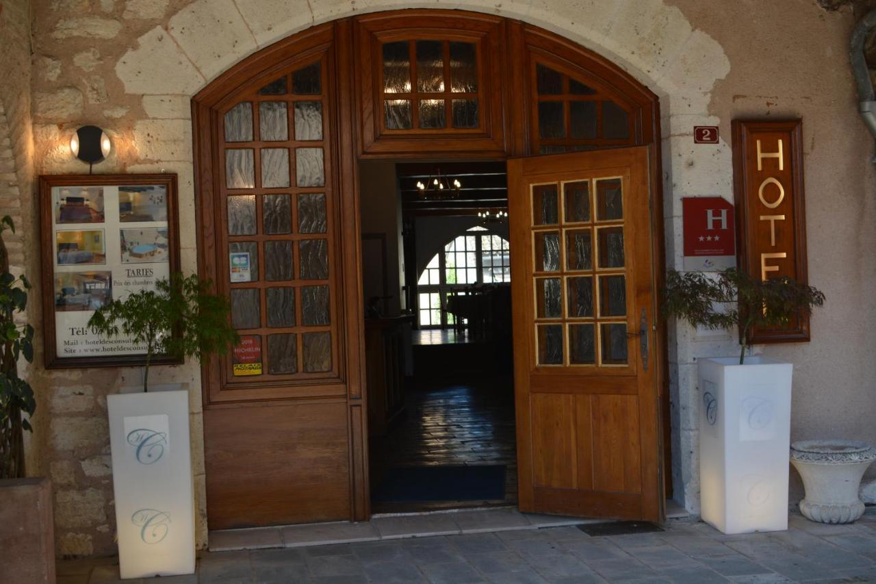 Hotel Des Consuls Castelnau-de-Montmiral ภายนอก รูปภาพ